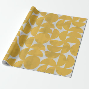 Papel De Presente Padrão de Linhas Brancas. Desenho de Tinta Geomé