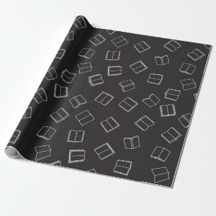 Papel De Presente Padrão de livro