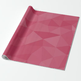 Papel De Presente Padrão de malha geométrica rosa claro