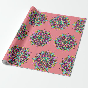 Papel De Presente padrão de mandala