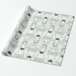 Papel De Presente Padrão de Natal 