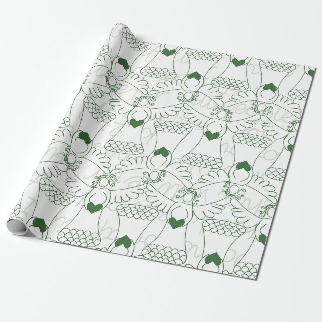 Papel De Presente Padrão de Natal  (Desenrolado)