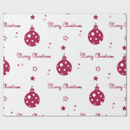 Papel De Presente Padrão de Natal 