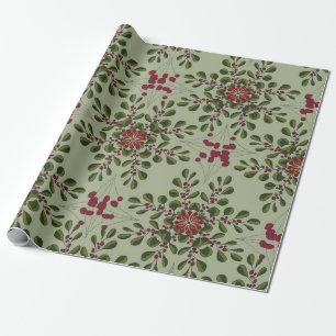 Papel De Presente Padrão de Natal