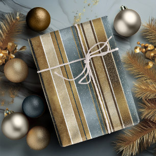 Papel De Presente Padrão de Natal Tons da Terra #27 ID1009
