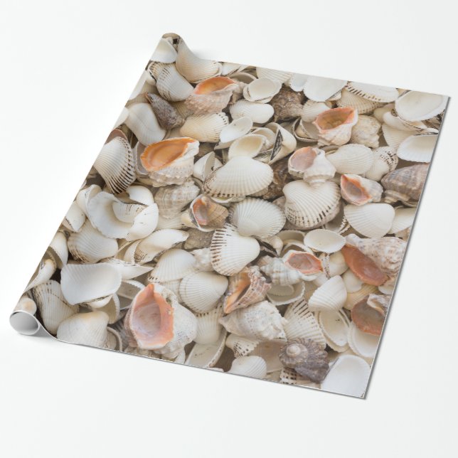 Papel De Presente Padrão de natureza original Estilo de linha de seg (Desenrolado)