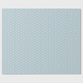 Papel De Presente Padrão de Nuvem 