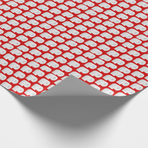 Papel De Presente Padrão de Padrão de Banheira