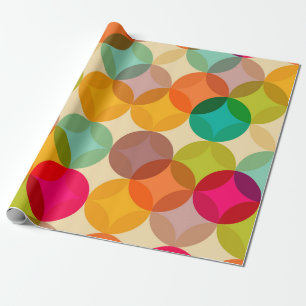 Papel De Presente Padrão de padrões sem descontinuidades de abstrato