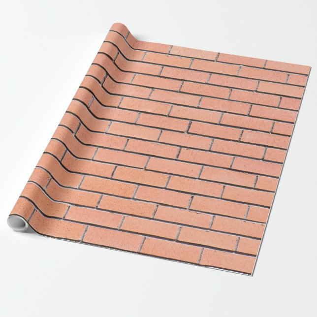 Papel De Presente Padrão de parede de tijolo (Desenrolado)