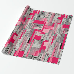 Papel De Presente padrão de patch digital sem costura de aquarela