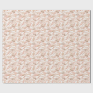 Papel De Presente Padrão de Pincelada Abstrata