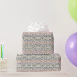 Papel De Presente Padrão de pinceladas de esfregão aquarela em paste