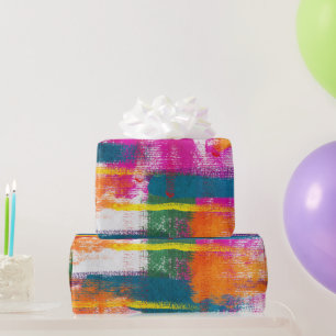 Papel De Presente Padrão de pintura de abstrato