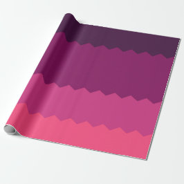 Papel De Presente Padrão de Pôr do Sol Neon