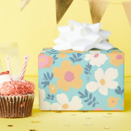Papel De Presente Padrão de Possibilidade da Hora de Verão