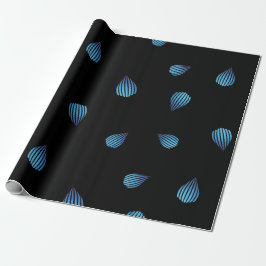 Papel De Presente Padrão de Sinal de Moeda de Criptomoeda Cool Dropi