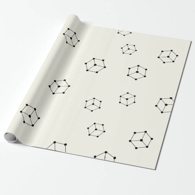 Papel De Presente Padrão de Sinal de Moedas de Criptomoeda legal (Desenrolado)