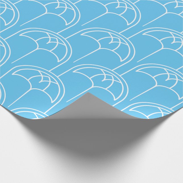 Papel De Presente Padrão de Stingray (Ponta)