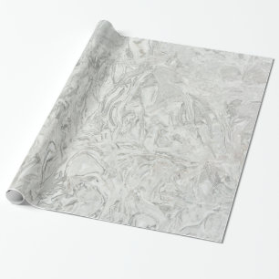 Papel De Presente padrão de superfície da maré cinza