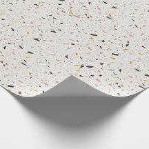 Padrão de textura de terrazzo moderno colorido