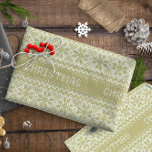 Papel De Presente Padrão de Título7 com Knited ID208<br><div class="desc">Para diversão de férias,  embale seu presente neste padrão de tricô 'Ugly Sweater' que apresenta geometria tradicional em sábado verde claro e branco. Procure ID208 para ver outros produtos com este design e mais padrões de pontos de malha.</div>