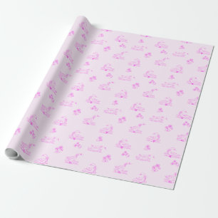 Papel De Presente Padrão de Toalha de Ganso do País Bonito
