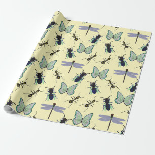 Papel De Presente Padrão de Verão