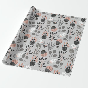 Papel De Presente Padrão de Verão Colorido