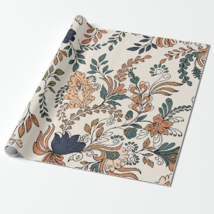 Papel De Presente Padrão decorativo de vinheta uniforme pequeno 