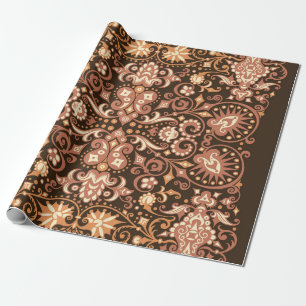 Papel De Presente Padrão decorativo geométrico. Abstrato