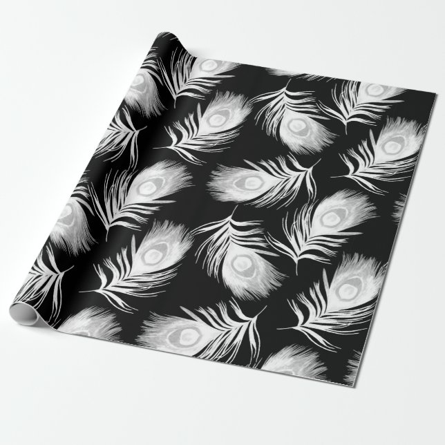 Papel De Presente Padrão decorativo sem descontinuidades com um belo (Desenrolado)