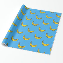Padrão Divertido de Banana para Festa de Verão