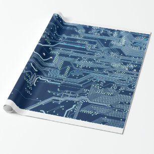 Papel De Presente padrão do computador do conselho de circuito elet