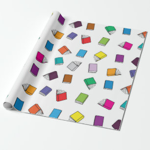 Papel De Presente Padrão do livro