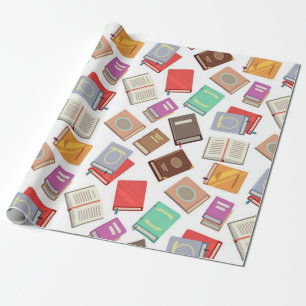 Papel De Presente Padrão do livro