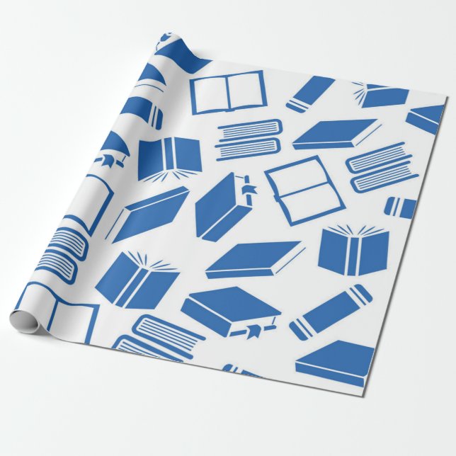 Papel De Presente Padrão do livro (Desenrolado)