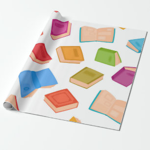 Papel De Presente Padrão do livro
