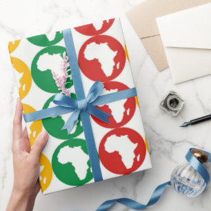 Papel De Presente Padrão do Mês da História Negra