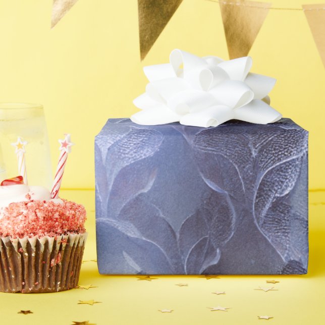 Papel De Presente Padrão Dourado de Textura Brilhante (Festa de aniversário)