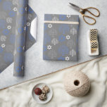 Papel De Presente Padrão Elegante de Feriado de Hanukkah<br><div class="desc">Arte Digital</div>