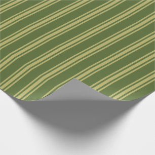 Papel De Presente Padrão escura de Khaki verde-oliva e escuro