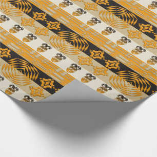 Papel De Presente Padrão Étnico-africano de distribuição tribal
