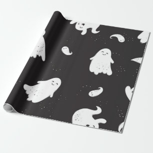 Papel De Presente padrão fantasma