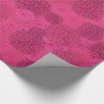 Papel De Presente Padrão Floral Moderno de Tendy<br><div class="desc">Um bonito padrão floral moderno em tons de fuschia e rosa.</div>