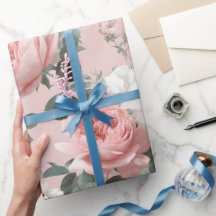 Padrão Floral Rosa Bege Feminino