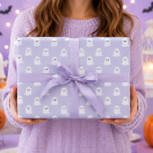 Padrão Fofo de Fantasma Kawaii de Halloween