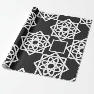 Papel De Presente Padrão geométrico árabe. Arte decorativa. Islã. Fl