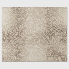 Papel De Presente Padrão Geométrico Escandinavo