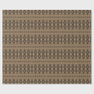 Papel De Presente Padrão Geométrico Habesha Tibeb